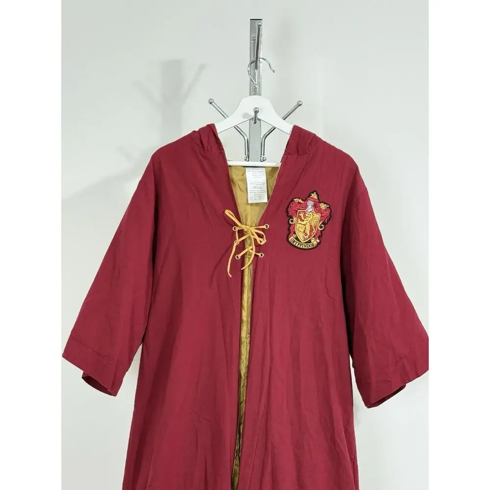 Official Harry Potter Gryffindor Hooded Robe Cloak Costume Youth One Size OS
